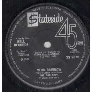  NEON RAINBOW 7 INCH (7 VINYL 45) UK STATESIDE 1967 BOX TOPS Music