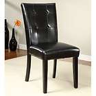 Modern Cherry Finish Stackable Dining Chair Set (2)  