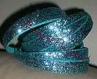 Stacey LAPIDUS Glitter Aqua Blue (ish) Green Headband Bling