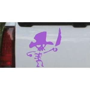   Cute Funny Pirate Skeleton Skulls Car Window Wall Laptop Decal Sticker