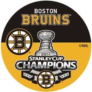  Boston Bruins 2011 NHL Stanley Cup Championship Puck Mat 