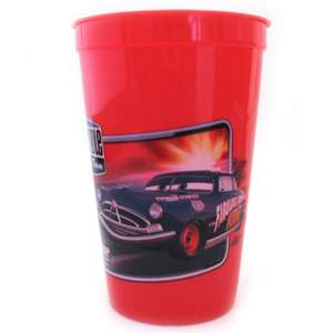 Disney Cars McQueen and Hudson Hornet Kids Plastic Cup  