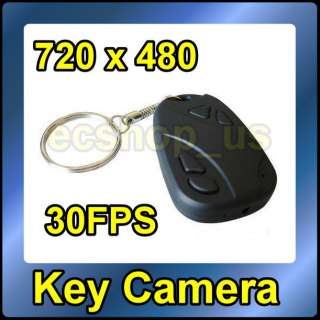 New 808 Car Keys Micro camera Spy DVR Support TF Card  