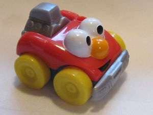 2006 Mattel Sesame Workshop Elmo Toy Race Car 2 3/4 L  