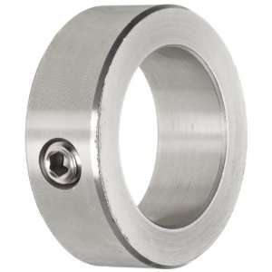  CRC 075 S Shaft Collar, One Piece, Set Screw Style, 316 Stainless 