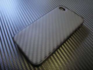 Real carbon fiber Apple Iphone 4 and 4S MATT case cover  
