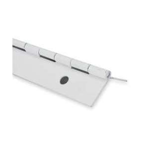   Hinge, White, 48 L x 1 1/4 In W  Industrial & Scientific