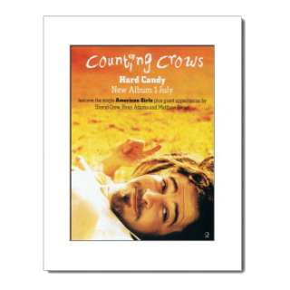 COUNTING CROWS Recovering Satellites Matted Mini Poster  