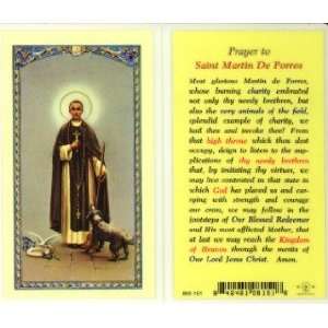  St. Martin de Porres Prayer Holy Card (800 151 