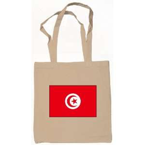  Tunisia Tunisian Flag Tote Bag Natural 