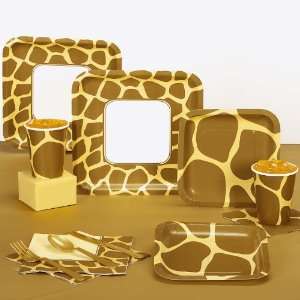  Lets Party By CEG Animal Print Giraffe Standard Pack 