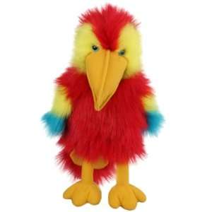  Squawk Baby Scarlet Macaw Hand Puppet Toys & Games