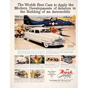  1950 Ad Nash Airflyte Motors Kelvinator Detroit Weather 