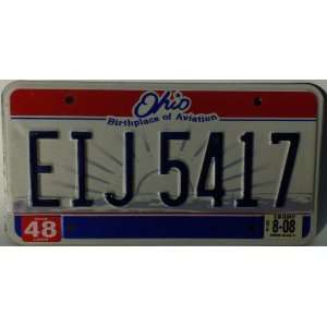  Ohio Birthplace of Aviation License Plate Everything 