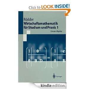   Springer Lehrbuch) (German Edition) eBook Wilhelm Rödder Kindle