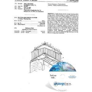    NEW Patent CD for HEATING AND COOLING SYSTEMS 