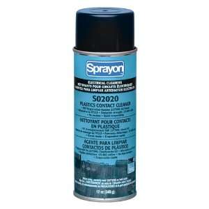  SPRAYON S02020 12 OZ CONTACT CLEANER FOR PLASTIC