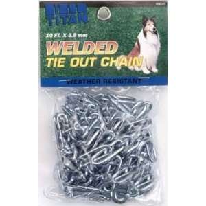  Top Quality C Chain Welded Link Tieout 3.8mm   10ft Pet 