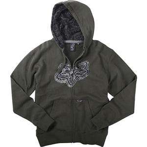  Fox Racing Ransom Head Zip Up Hoody   2X Large/Forest 