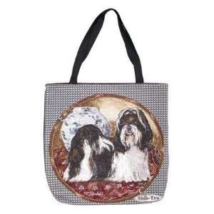  Shih Tzu Dog Decorative Shopping Tote Bag 17 x 17