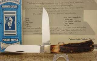 Case Classic 5223 Genuine Stag Barehead Jumbo Trapper Knife Cartridge 