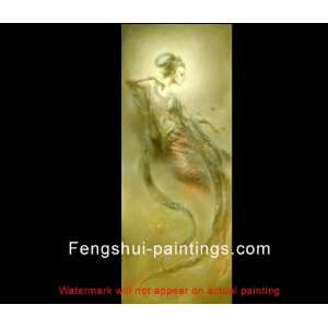  Chinese Painting Chinese Feng Shui Oil on Canvas Abstract 
