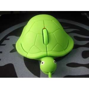  New Pc Laptop Cute Turtle Shape Usb Optical Scroll Mouse 