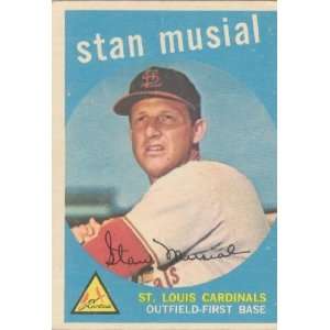  Dover Reprint   1959 Topps #150 Stan Musial Sports 