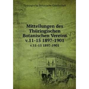   11 15 1897 1901 ThÃ¼ringische Botanische Gesellschaft Books