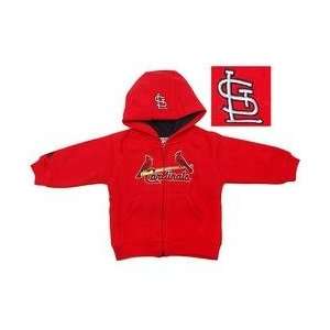  St. Louis Cardinals Infant Full Zip Hood by Majestic 