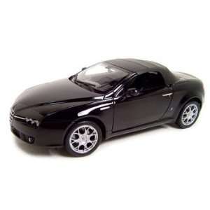  Alfa Romeo S Spider Black Soft Top Diecast Model 118 