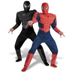  Spiderman 3   Reversible Deluxe SpiderMan Costume (Boy 