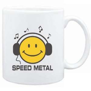 Mug White  Speed Metal   Smiley Music 