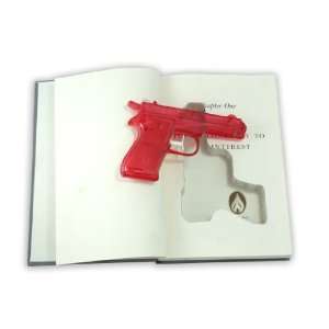   Hollow Book Squirt Gun Diversion Safe (Red Gun Included) Toys & Games