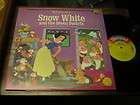 Snow White & Seven Dwarfs 60s WALT DISNEY LP L Morey & 