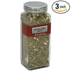 The Spice Hunter Fresh at Hand Herbs, Poultry Mix, 0.97OZ (Pack of 3 