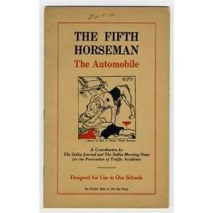   Horseman The Automobile 1936 Driver Safety Booklet 