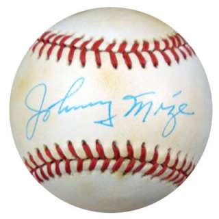 Johnny Mize Autographed Signed NL Baseball PSA/DNA #K07607  