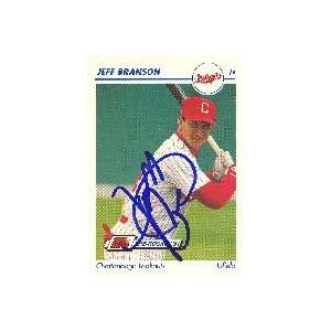  Jeff Branson, Chattanooga Lookouts   Reds Affiliate, 1991 