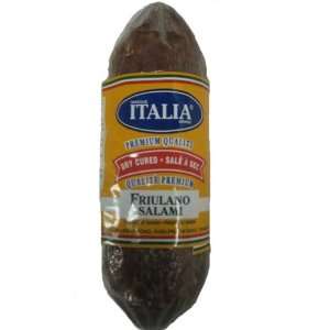 Italia Salami Friulano   12 Oz  Grocery & Gourmet Food