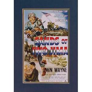  Sands Of Iwo Jima John Wayne Picture Plaque Unframed