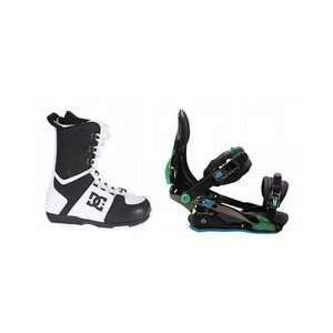  DC Rogan Snowboard Boots & Rome S90 Bindings Sports 