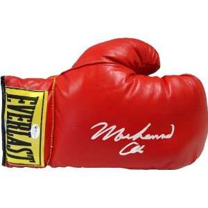 Muhammad Ali Autographed / Signed Everlast Boxing Glove (OAI, Steiner)