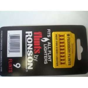  Ronson Flints 9 Per Pack(pack of 3) 