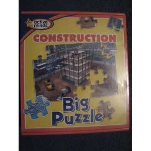  Construction Big Puzzle (Active Minds) Toys & Games