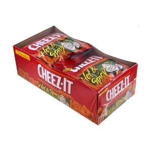 Cheez it 1.5oz 8 Pack Hot and Spicy  Grocery & Gourmet 