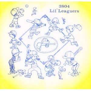   8069 PT W Lil Leaguers by Aunt Marthas 3804 Arts, Crafts & Sewing
