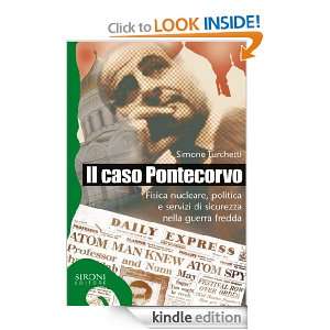 Il caso Pontecorvo (Galápagos) (Italian Edition) Simone Turchetti 