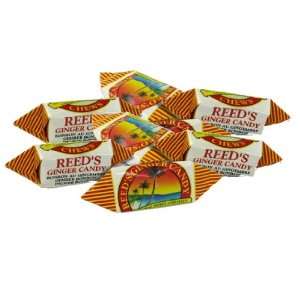 Reeds Ginger Candy Chews   2lb Bag Grocery & Gourmet Food