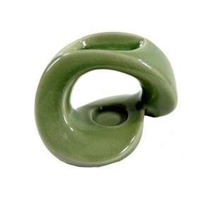  Celadon Twist Burner  Green